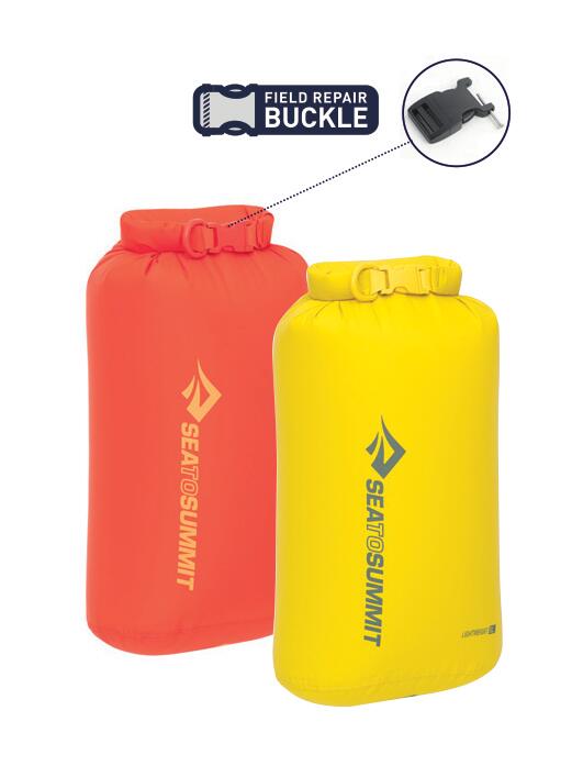 Lightweight vandtæt pose, 5L - Spicy Orange